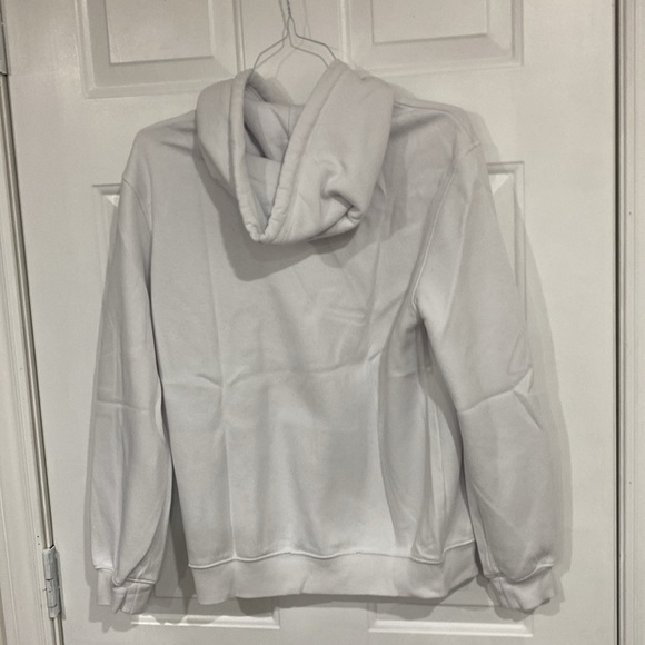 2/$20 H&M Relaxed Fit White Hoodie Size S - Picture 3 of 5